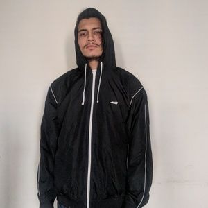 Cool Black Windbreaker